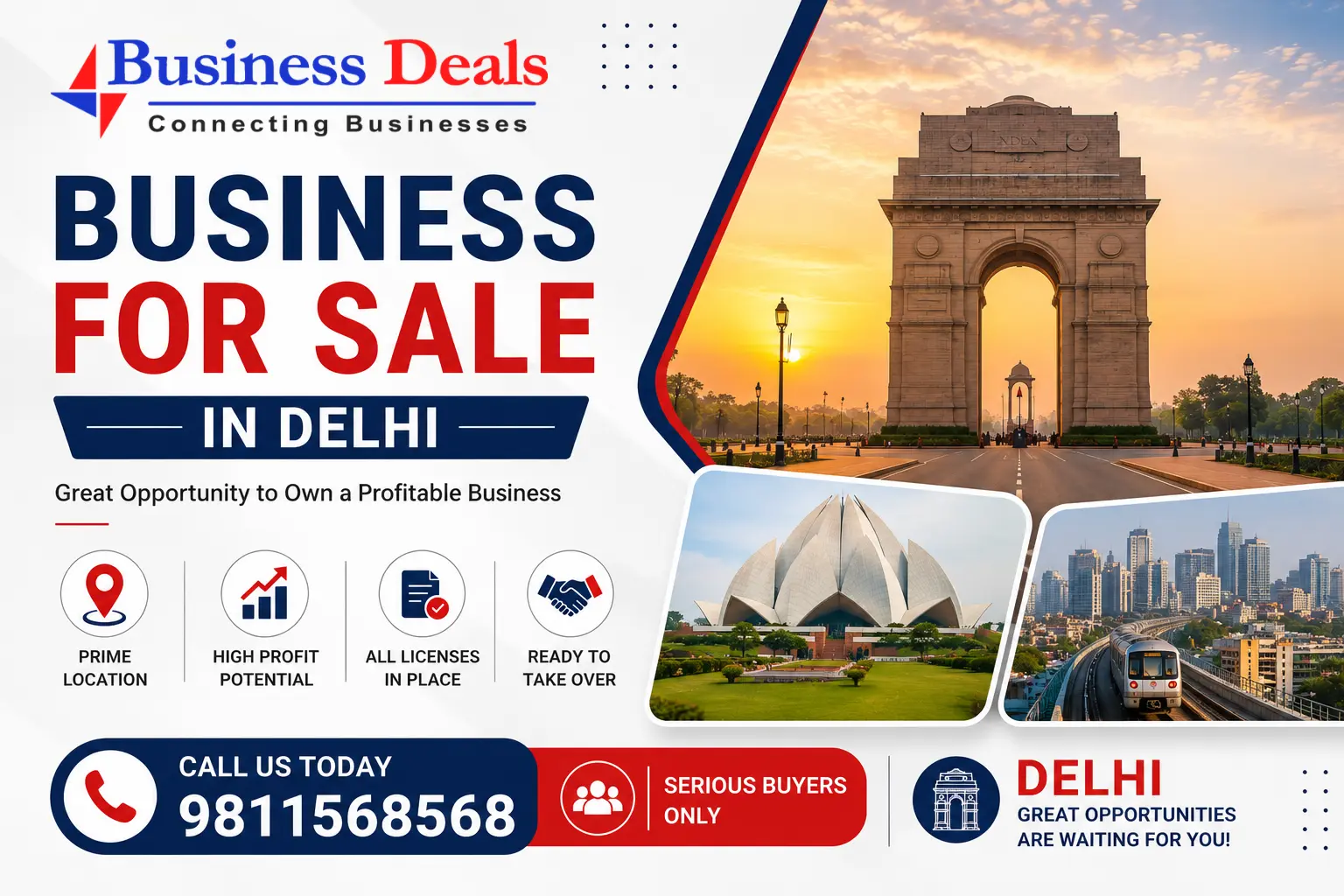 Business for Sale in Delhi: What Serious Buyers Need to Know
